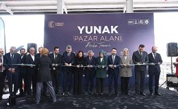 Bakan Göktaş Konya Büyükşehir’in Yunak’a Kazandırdığı Kapalı Pazar Yerinin Açılışını Yaptı