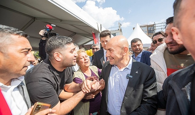 Başkan Soyer Örnekköy’de temel atma töreninde konuştu: “Mesaimin son saatine kadar çalışmaya devam edeceğim”