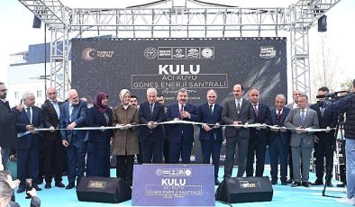 Konya Büyükşehir’in Kulu’ya Kazandırdığı GES’in Açılışını Sağlık Bakanı Koca Yaptı