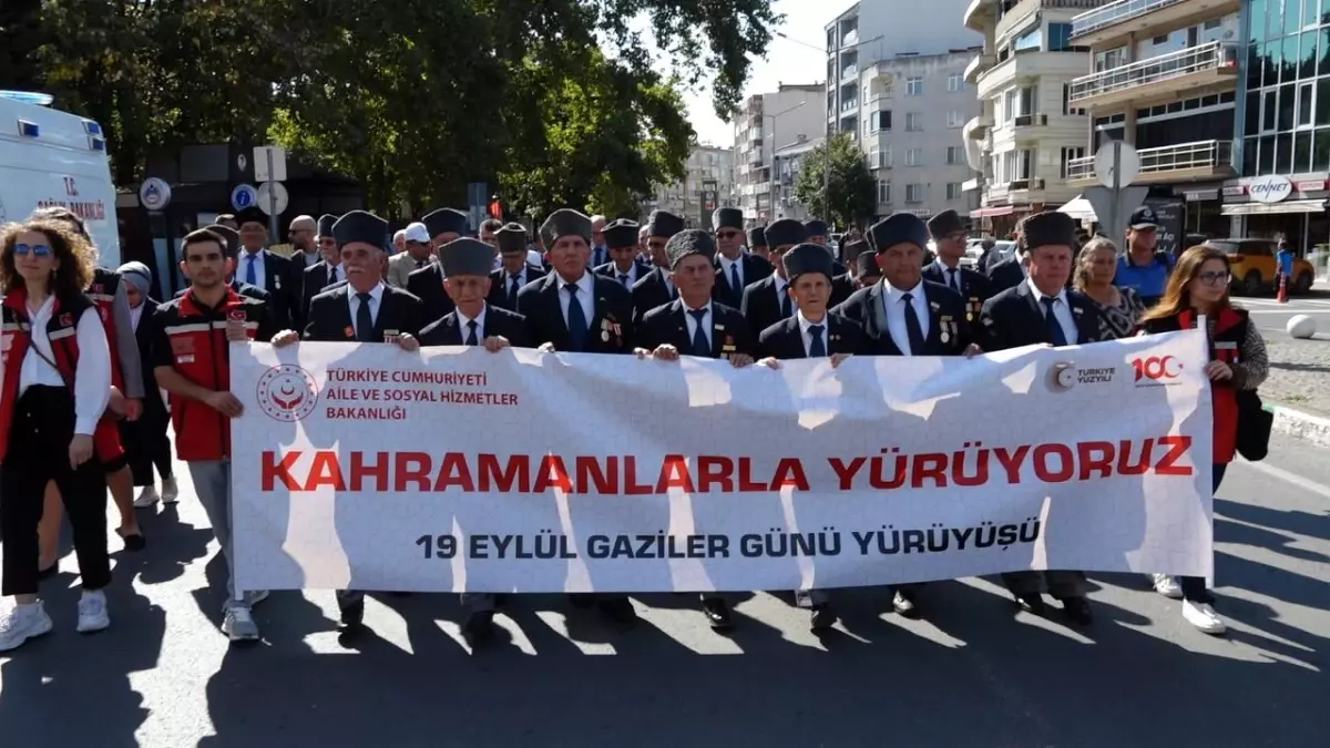 19 Eylül Gaziler Günü Kırklareli’nde Kutlandı