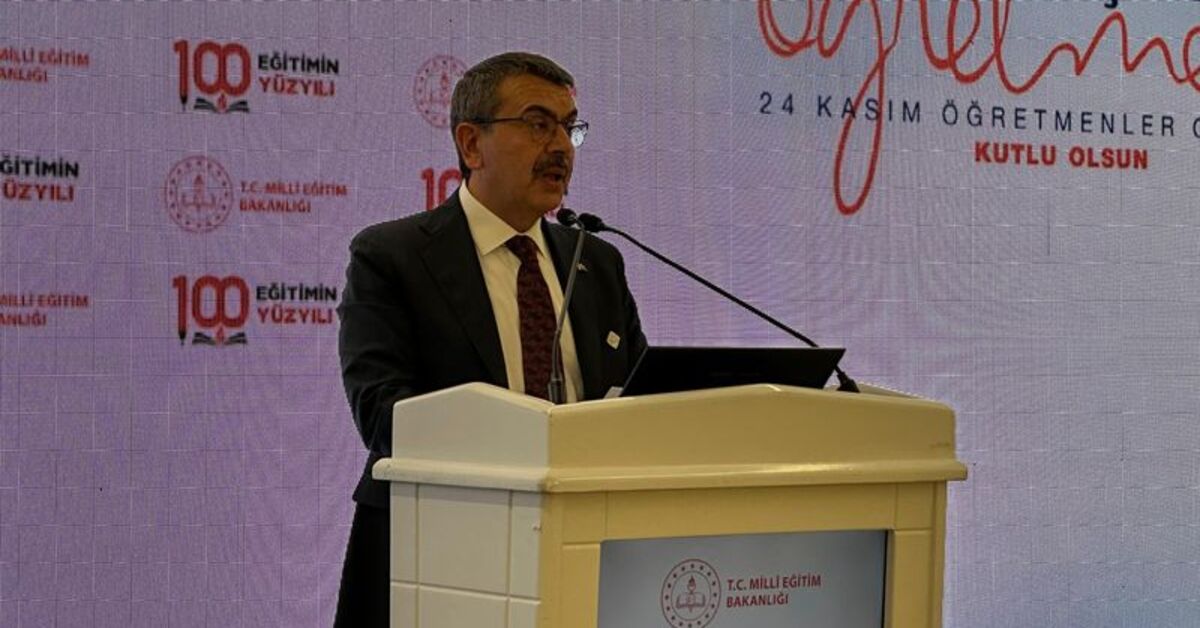 Bakan Tekin, 81 ilden gelen öğretmenlerle buluştu