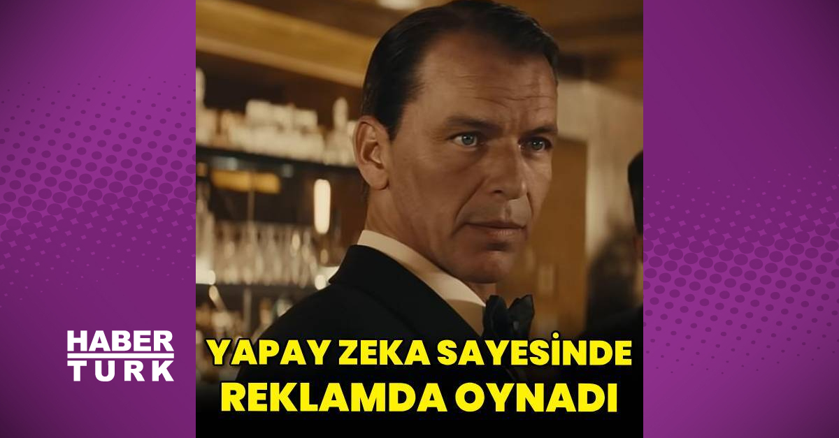 Frank Sinatra reklamda yapay zekâyla canlandırıldı