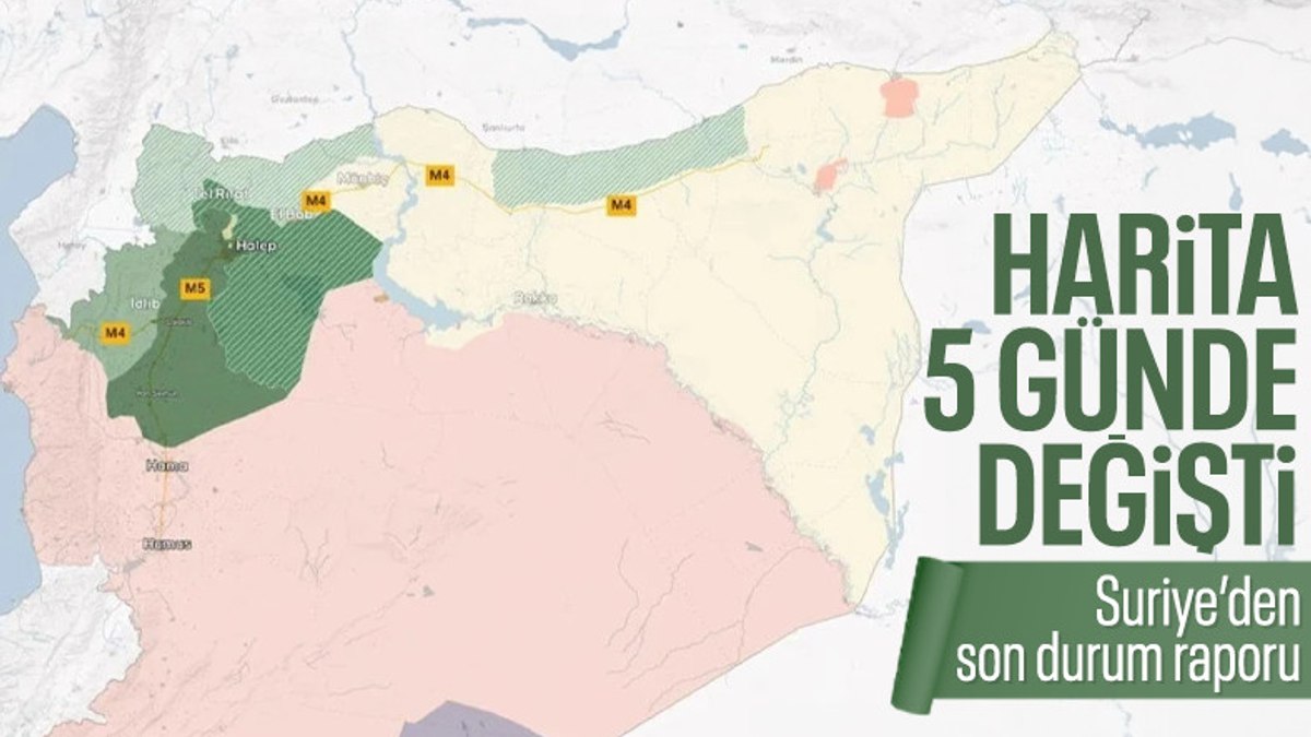 Suriye’de harita yeniden şekilleniyor: Muhalifler Hama’ya ilerliyor